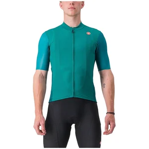 Maillot Castelli Endurance Elite manche courte vert turquoise - XL