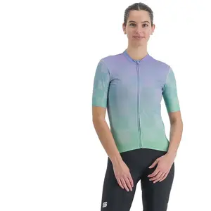Comparateur de prix : Sportful 1123031-549 Rocket W Jersey Femme Sweatshirt Chalk Violet Jade Cream L
