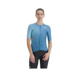 Maillot manches courtes femme sportful light pro bleu clair pas cher