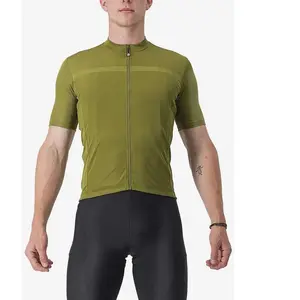CASTELLI CLASSIFICA Jersey T-Shirt, Avocado Green, L Men's pas cher