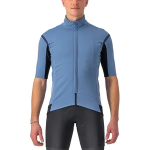 Maillot Castelli Gabba RoS 2 Rosso Corsa GORE-TEX INFINIUM  manche courte bleu acier - L