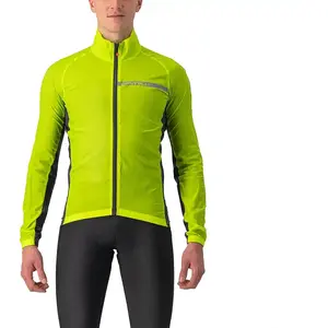 Castelli - Squadra Stretch Jacket - Veste de cyclisme taille XL, vert pas cher
