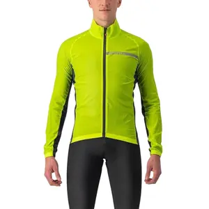 Comparateur de prix : Castelli - Squadra Stretch Jacket - Veste de cyclisme taille S, vert