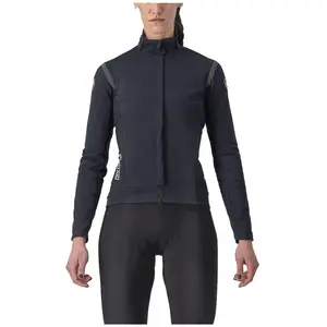 Comparateur de prix : Castelli - Women's Perfetto Ros 2 Jacket - Veste de cyclisme taille S, bleu/noir