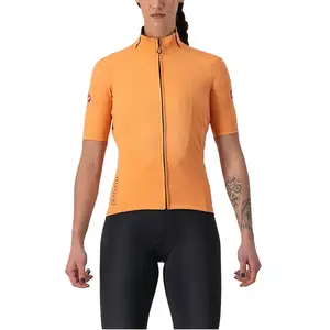 Maillot manches courtes femme castelli perfetto ros 2 wind orangeVendu paramazon