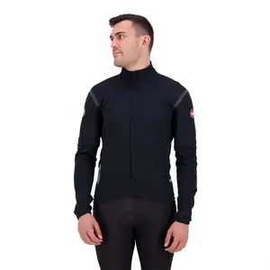 Comparateur de prix : Veste Castelli Perfetto RoS 2 Rosso Corsa GORE-TEX INFINIUM manches amovibles noir clair - XS