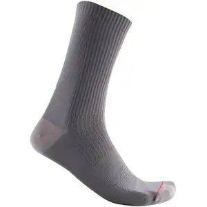 Castelli 4520540 BANDITO WOOL 18 SOCK Socks Homme NICKEL GRAY Taille XXL
