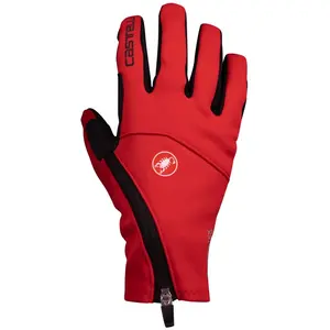 CASTELLI 4520533-023 MORTIROLO GLOVE Cycling gloves Homme RED Taille S pas cher