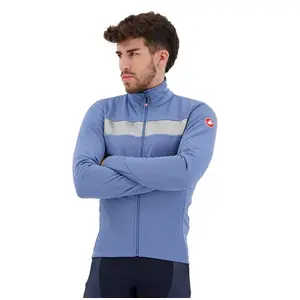Veste Castelli Raddoppia 3 GORE-TEX INFINIUM  bleu acier argenté - XXL
