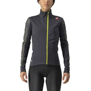 Veste Castelli Transition GORE-TEX INFINIUM gris foncé jaune brillant... pas cher