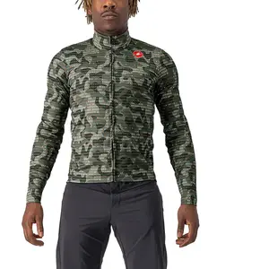 CASTELLI 4522500-064 Unlimited TH Jersey Sweatshirt Homme Nickel Gray/Dark Gray Taille XL