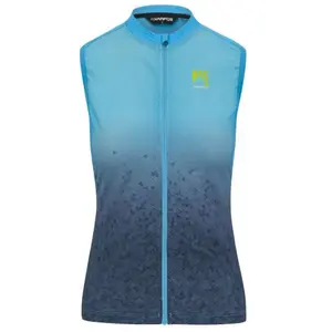 Comparateur de prix : Karpos Verve EVO Sleeveless - Maillot vélo femme Blue Atoll / Sky Captain S