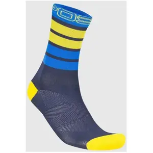 KARPOS 2500968-140 VERVE SOCK Socks Unisex OUTER SPACE/INDIGO/HIGHT VISIB Taille XL pas cher