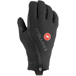 Comparateur de prix : Gants longs Castelli Espresso GT Rosso Corsa GORE-TEX noir - XXL