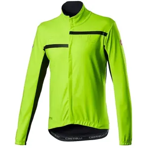 Veste Castelli Transition 2 Jaune Flour, Taille M pas cher