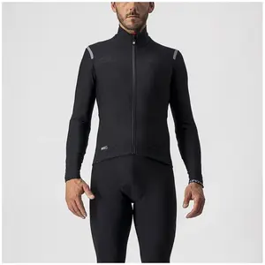 Comparateur de prix : T-shirt Castelli Tutto Nano RoS Rosso Corsa manche longue noir - XL