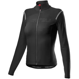 Comparateur de prix : T-shirt Castelli Tutto Nano RoS Rosso Corsa manche longue noir femme - L