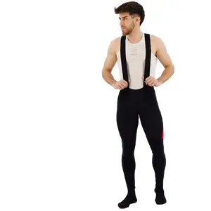Comparateur de prix : Cuissard long Castelli Sorpasso RoS Rosso Corsa noir rouge - S