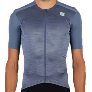 Maillot Sportful SuperGiara manche courte bleu clair - XXL pas cher