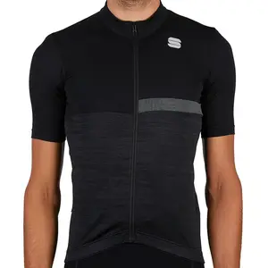 Maillot Sportful Giara manche courte noir gris - XXL pas cher
