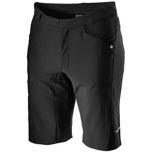 Comparateur de prix : Castelli - Unlimited Baggy Short - Pantalon de cyclisme taille M, noir