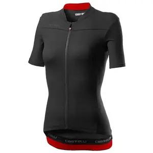 Castelli 4520068 Anima 3 Jersey T-Shirt Femme Light Black/Red Taille XL pas cher