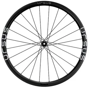 Ursus Roue Avant De Route Proxima R Team 35 Mm Cl Disc Ceramic Tubeless 12 x 100 mm pas cher