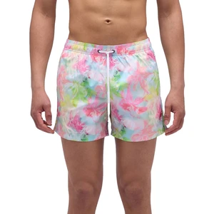 Sundek Short De Bain Elastic Waist And Misty Palms Print pas cher