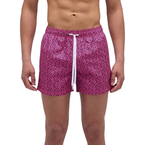 Sundek Short De Bain Flash Leopard Print Elastic Waist