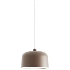 Luceplan Zile suspension rouge brique mat, Ø 40 cm pas cher