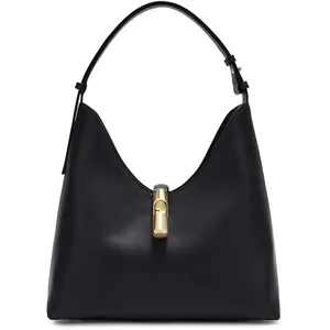 Furla Sacs bandoulière, Furla Goccia M Hobo en noir - Sacs Hobopour dames unisize pas cher