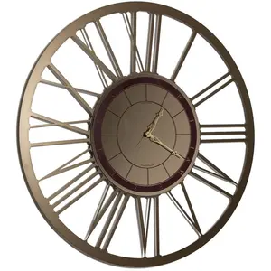 ARTI E MESTIERI horloge murale BIG LUX (Bronze - Métal verni) pas cher