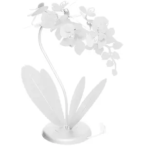 ARTI E MESTIERI lampe de table ORCHIDEA (Blanc - Métal) pas cher