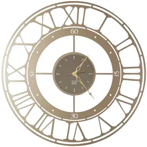 ARTI E MESTIERI horloge murale KOROS 70 (Bronze - métal verni et verre...