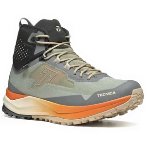 Tecnica Spark S Mid GTX - Chaussures randonnée homme Green / Bright Orange 42.5 pas cher