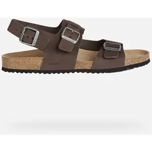 Comparateur de prix : Geox Homme U Sandal Ghita A Sandales, Dk Coffee, 42 EU