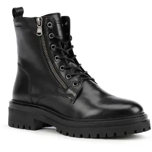 Comparateur de prix : Bottines cuir femme Geox Iridea Noir 40 D16HRF_00043_C9999