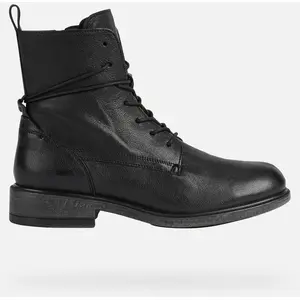 Geox Geox - Bottines D Catria - Noir - 37 pas cher