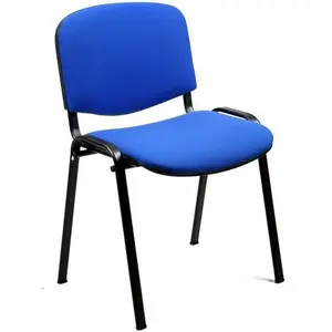 Comparateur de prix : UNISIT Chaise de conférence éco bleu - pieds noir