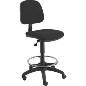 Chaise de Bureau Unisit Esos E4S Plaque Tournante Noir pas cher