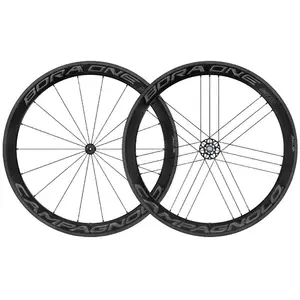 Campagnolo Roue Avant De Route Bora Ultra 35 Dark Tubular + Br-bo500x1...Vendu parbikeinn
