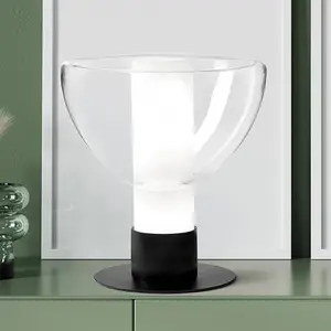 miloox by Sforzin Lampe à poser en verre Plato, soufflée pas cher