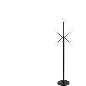 MILOOX Cosmo Lampe de sol noire 5 lumières