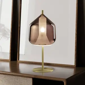 miloox by Sforzin Lampe de table X-Ray, cuivré/doré, hauteur 32,5 cm v... pas cher