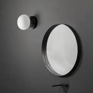 Comparateur de prix : Sforzin Applique murale Mose en verre, dimmable, laiton