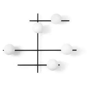 Comparateur de prix : Sforzin Applique Mikado, verre opale, à cinq lampes