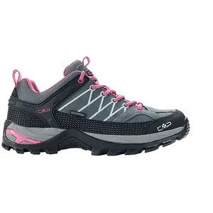CMP Rigel Low Wmn WP - Chaussures randonnée femme Grey / Fuxia / Ice 38 pas cher