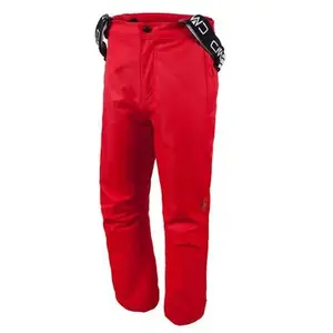 Comparateur de prix : Pantalon CMP Salopette Twill Ski rouge enfant - 14