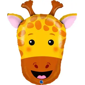 Comparateur de prix : Non communiqué ballon aluminium forme tête de girafe 74cm - grabo g72006-p
