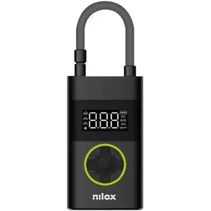 Comparateur de prix : nilox Pompe à air - NXAIRPUMP - 10 bar - Batterie 5V/2A - Noir noir